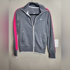 Nike Track Jacket Retro N98 National 98 Full Zip Grey Pink